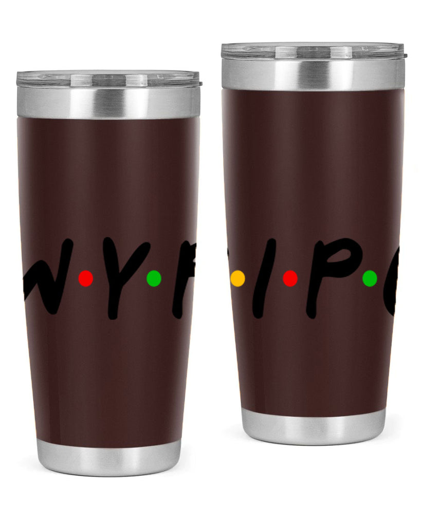 wypipo 7#- black words phrases- Cotton Tank