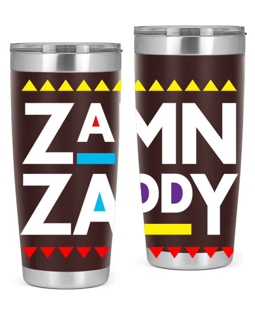 zamn zaddy 1#- black words phrases- Cotton Tank