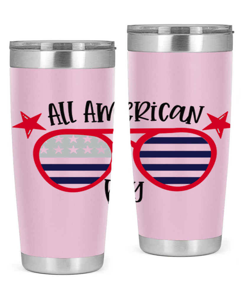 All American Boy Style 141#- Fourt Of July- Tumbler