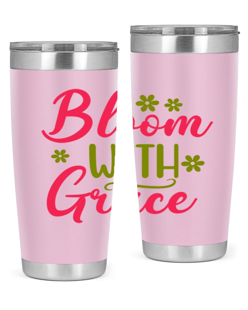 Bloom With Grace 80#- spring- Tumbler