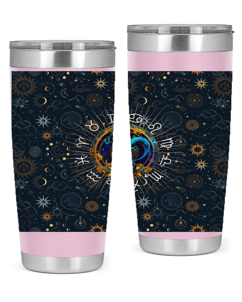 Capricorn Straight 184#- zodiac- Tumbler
