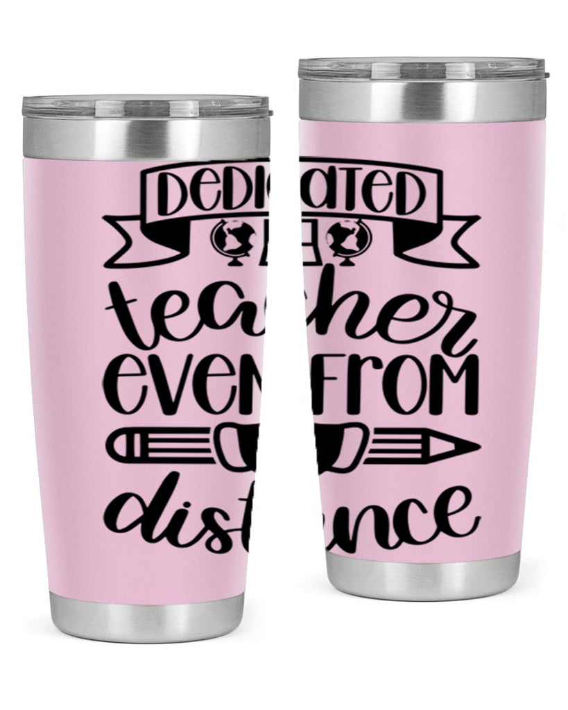 Dedicated Teacher Even Style 80#- teacher- tumbler