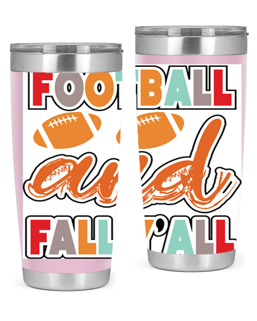 FootballandFallYall 186#- fall- Tumbler
