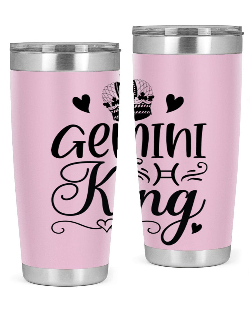 Gemini king 228#- zodiac- Tumbler
