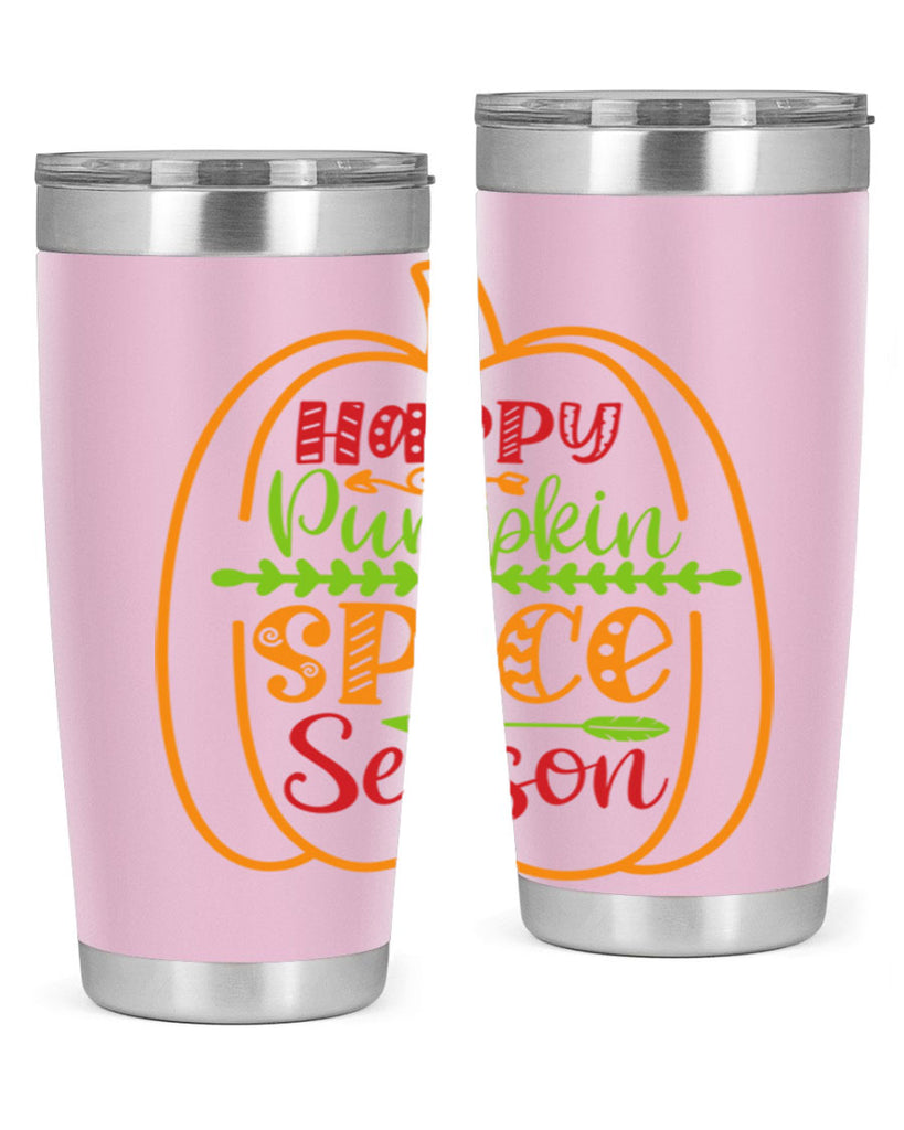 Happy Pumpkin Spice Season 243#- fall- Tumbler