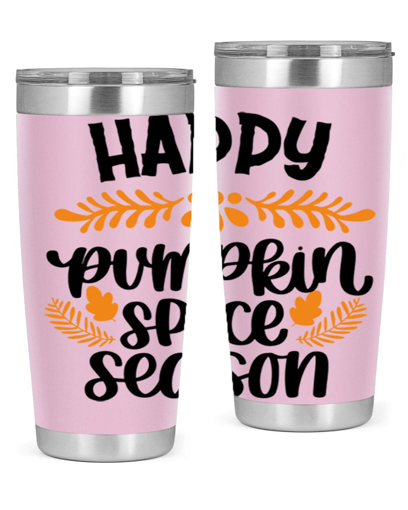 Happy Pumpkin Spice Season 492#- fall- Tumbler