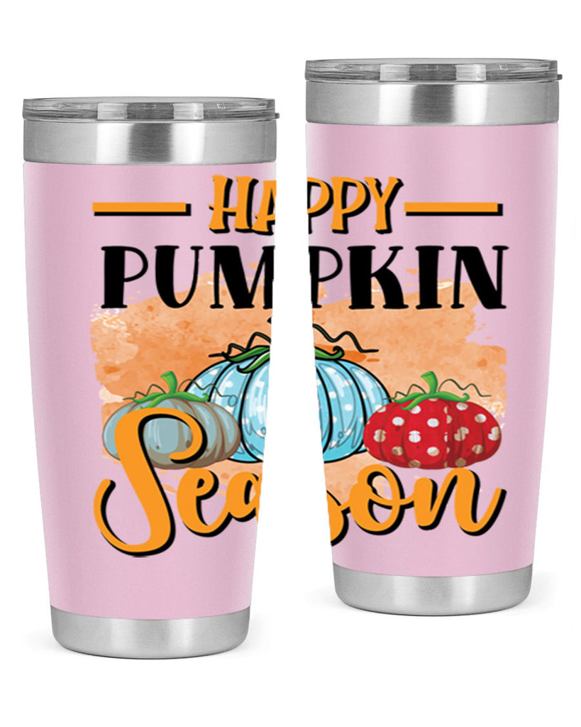 Happy pumpkin season 240#- fall- Tumbler