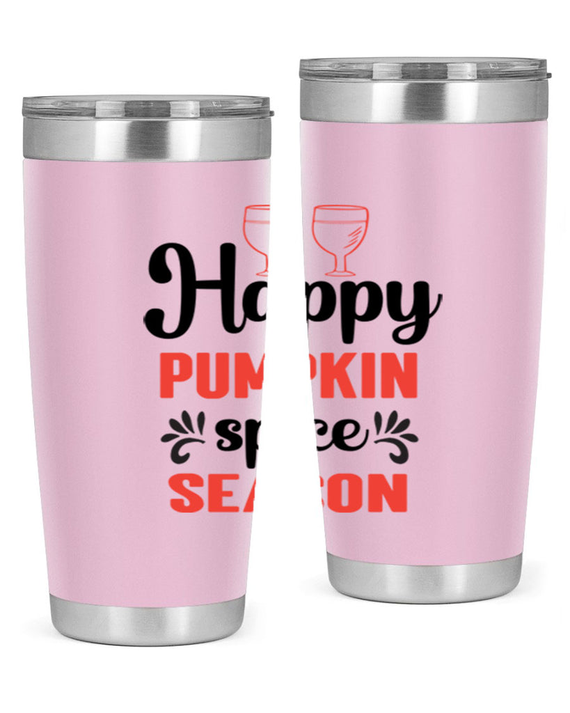 Happy pumpkin spice season 244#- fall- Tumbler