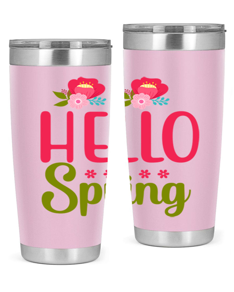 Hello Spring 186#- spring- Tumbler