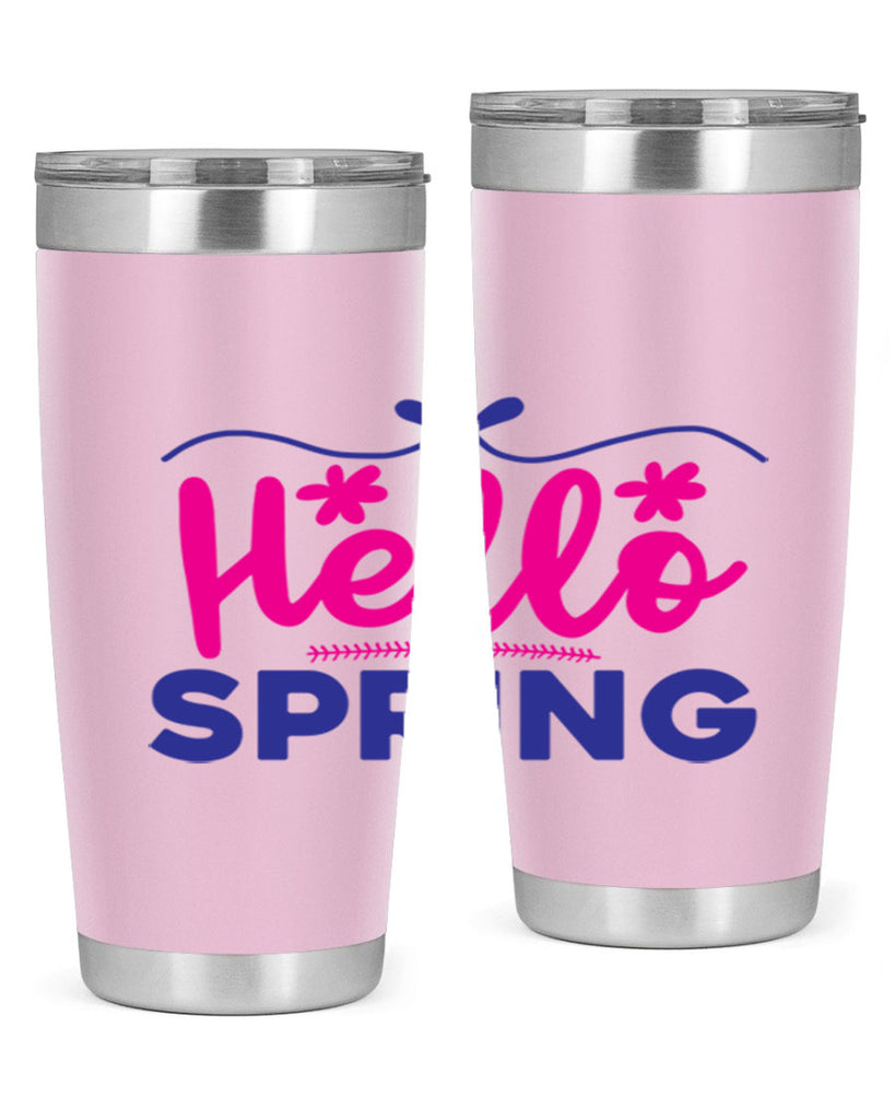 Hello Spring 212#- spring- Tumbler