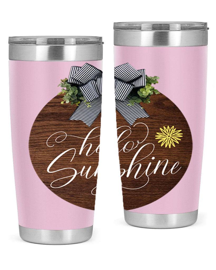 Hello Spring Lettering Mockup200#- spring- Tumbler