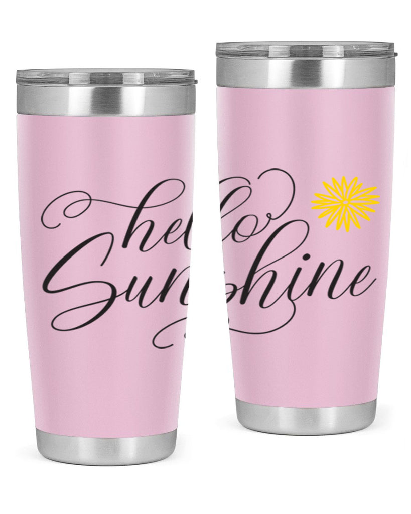 Hello Spring Lettering201#- spring- Tumbler