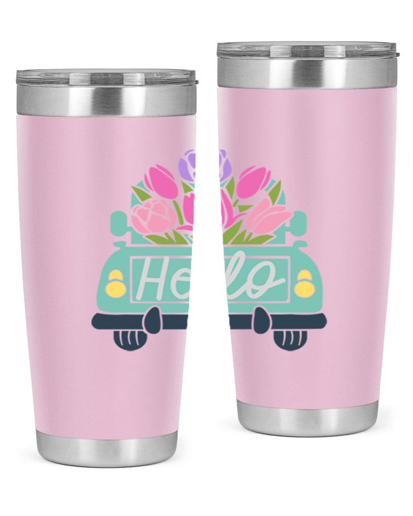 Hello Truck218#- spring- Tumbler