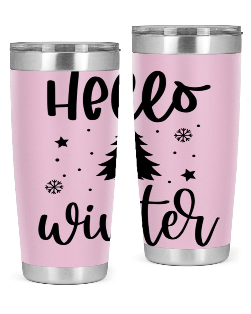 Hello Winter 162#- winter- Tumbler