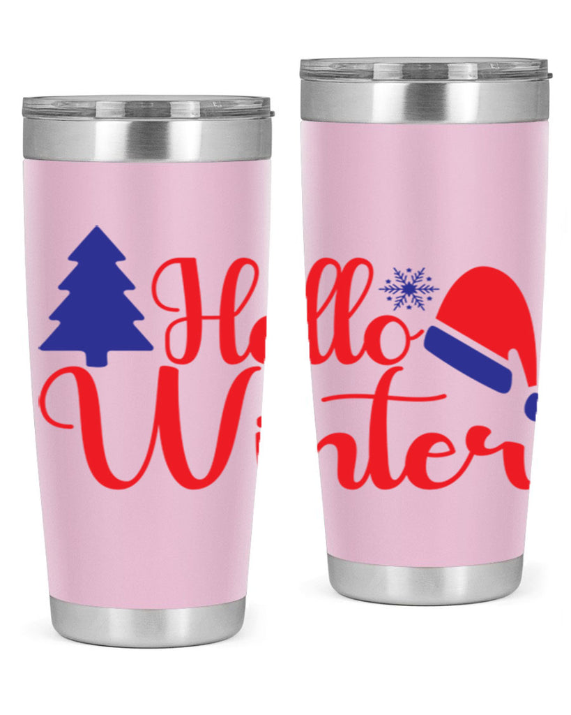 Hello Winter 179#- winter- Tumbler
