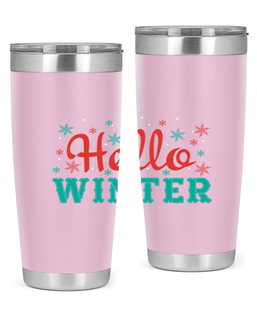 Hello Winter 182#- winter- Tumbler