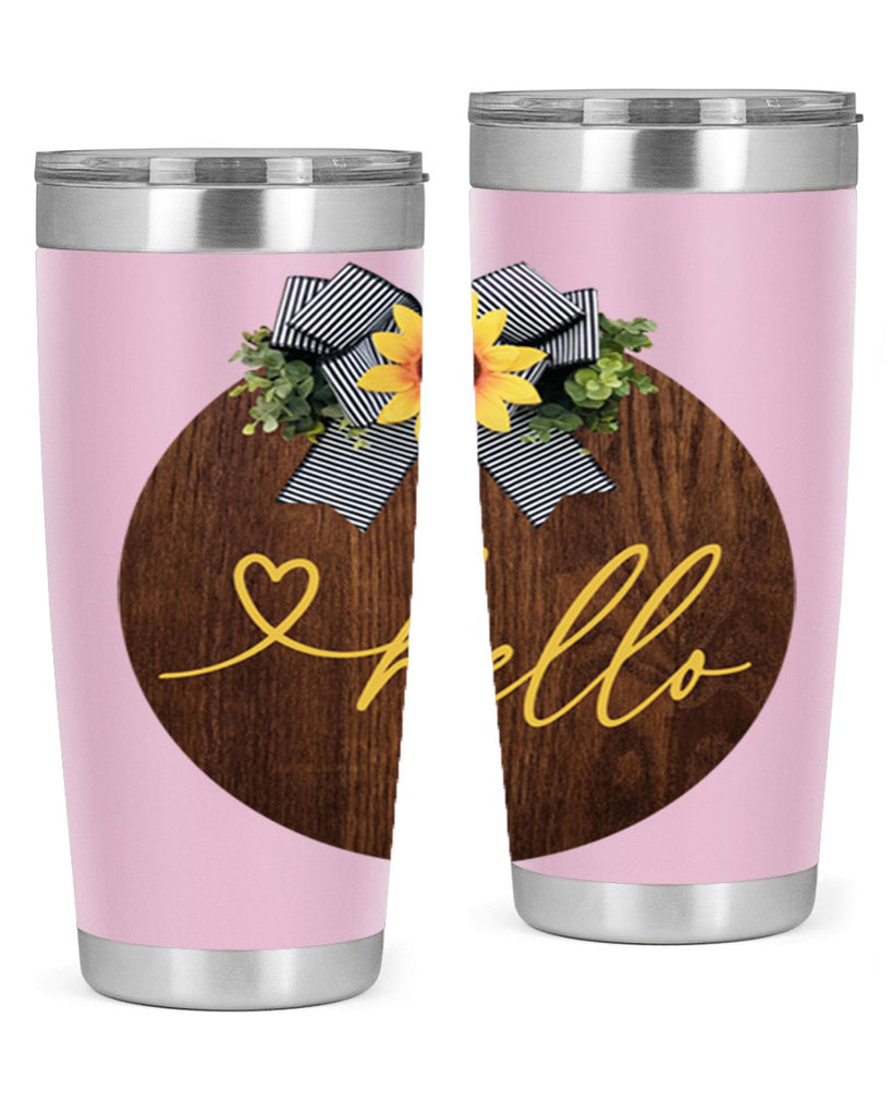 Hello heart Mockup182#- spring- Tumbler