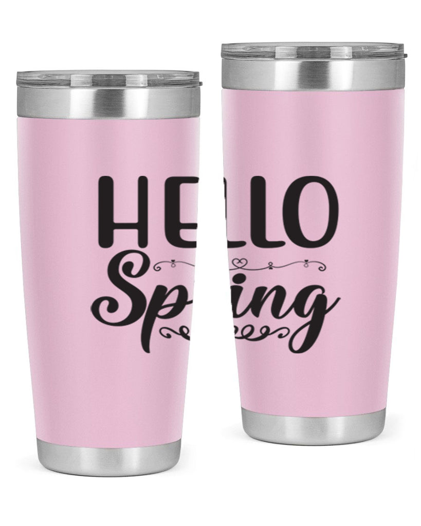 Hello spring 185#- spring- Tumbler