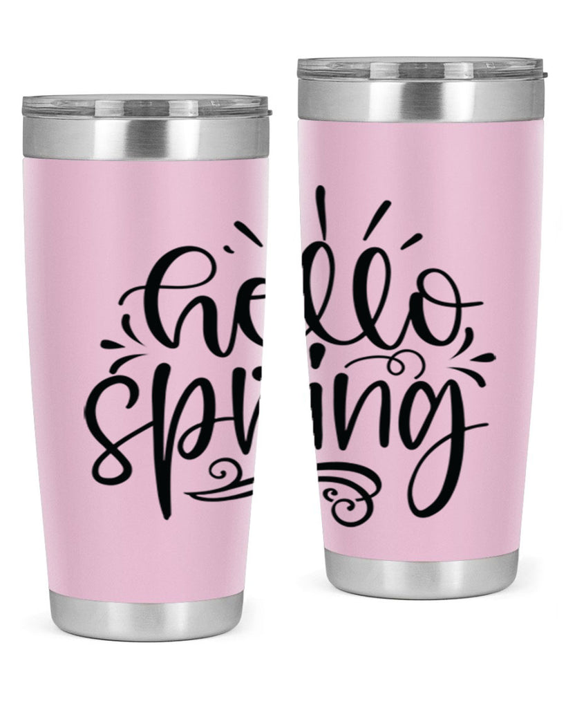 Hello spring 3#- spring- Tumbler