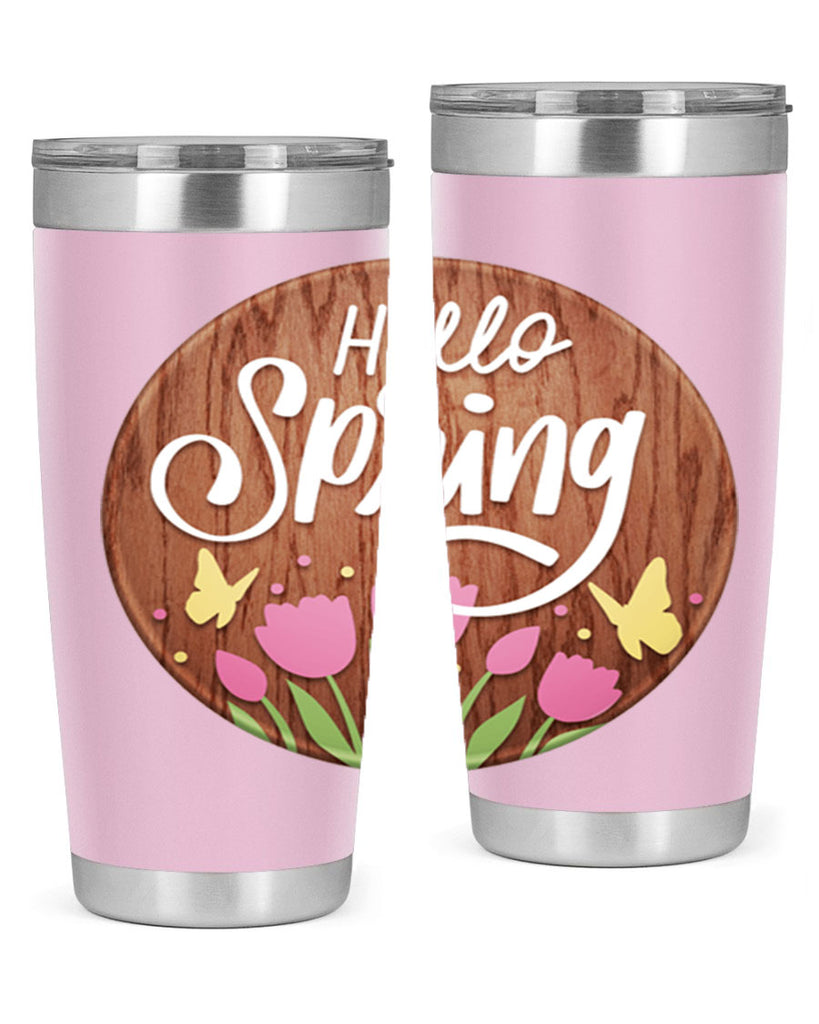 Hello spring Mockup202#- spring- Tumbler