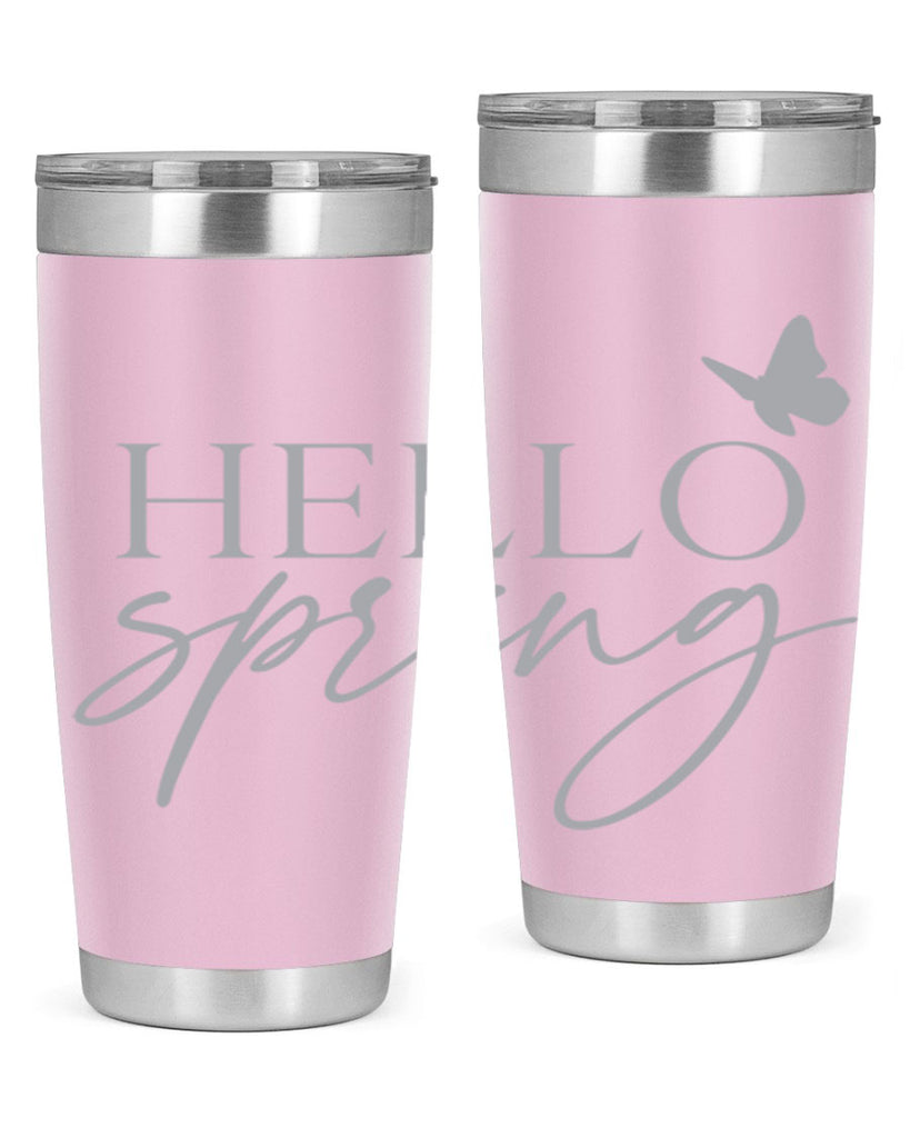 Hello spring butterfly195#- spring- Tumbler