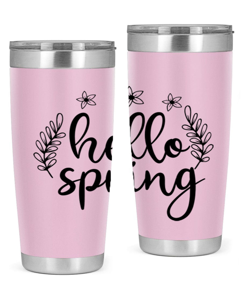 Hello spring design  221#- spring- Tumbler