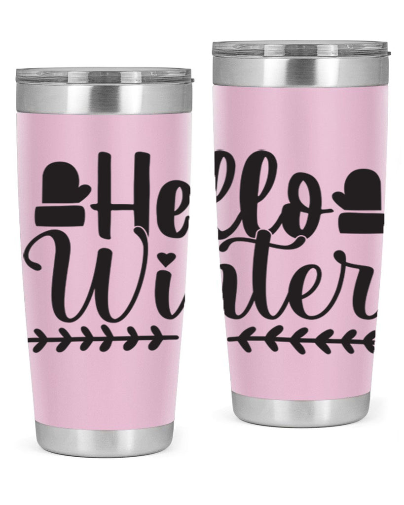 Hello winter 184#- winter- Tumbler