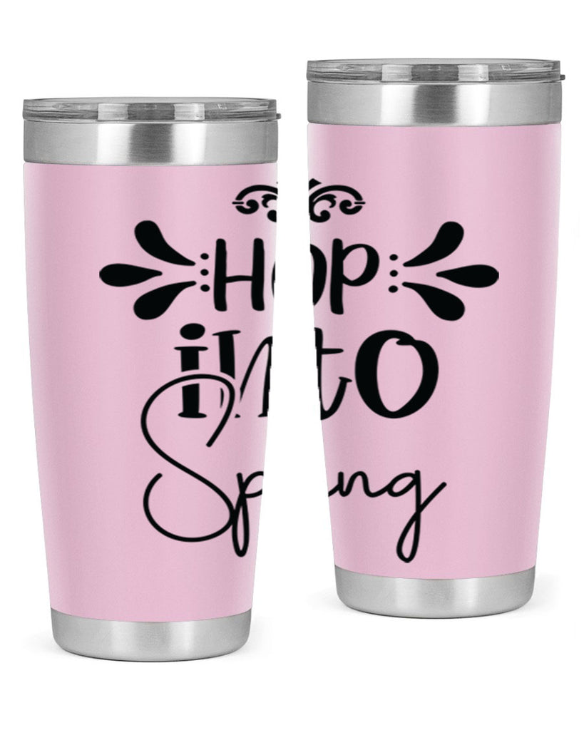 Hop into Spring 247#- spring- Tumbler