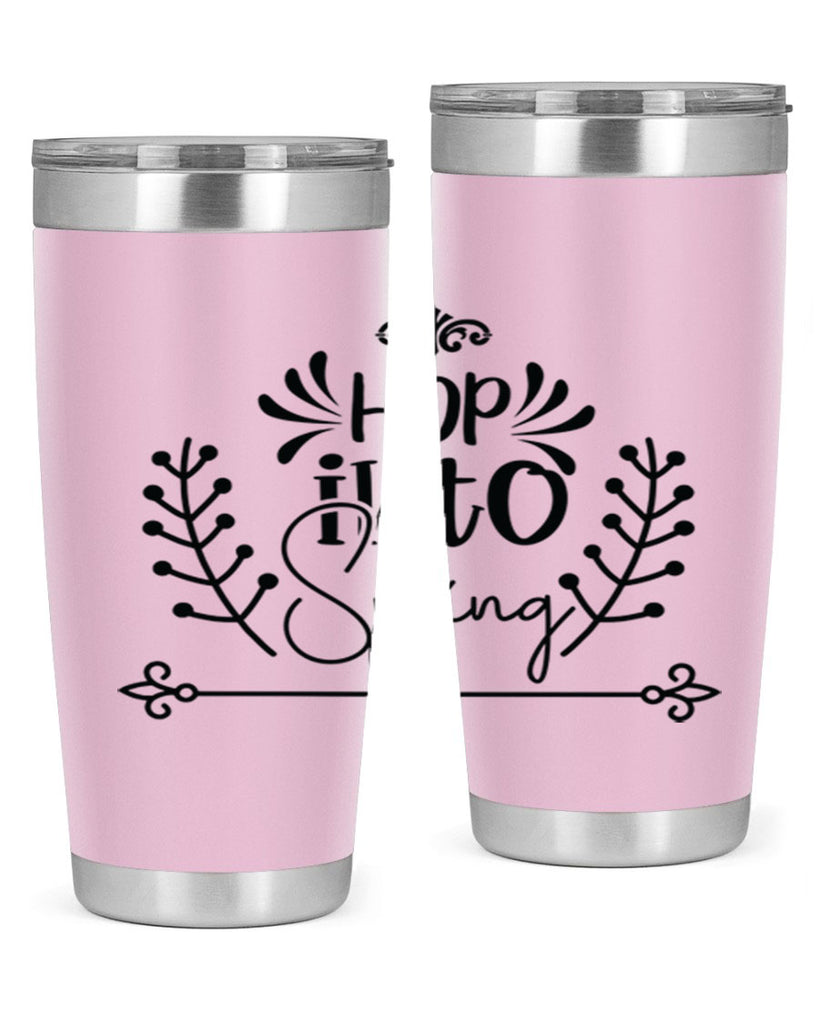 Hop into Spring 248#- spring- Tumbler
