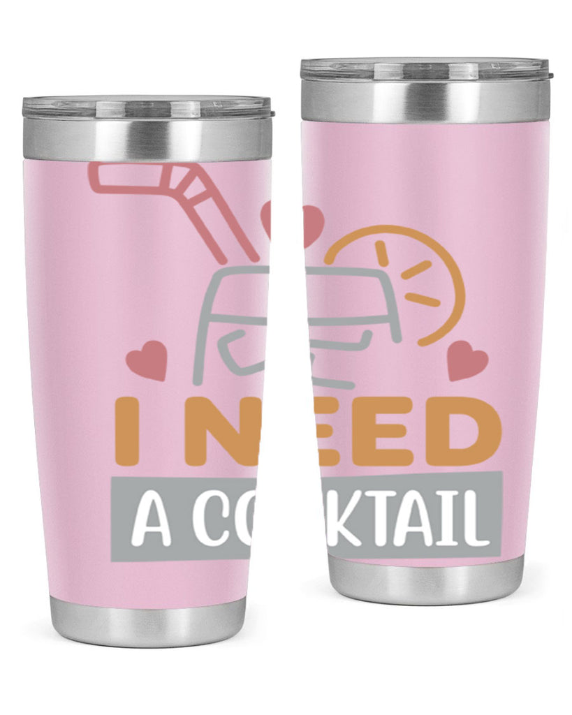 I Need A Cocktail 107#- fashion- Cotton Tank