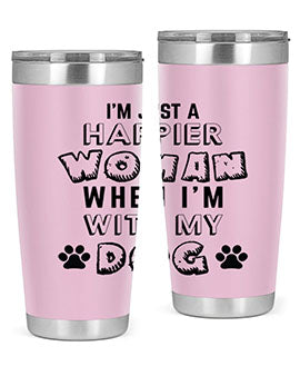 Im Just A Style 39#- dog- Tumbler