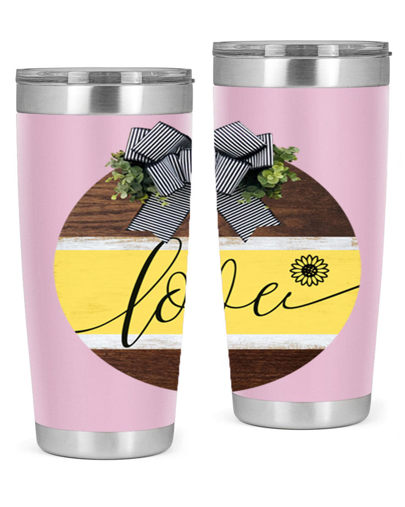 Love and daisy Mockup326#- spring- Tumbler