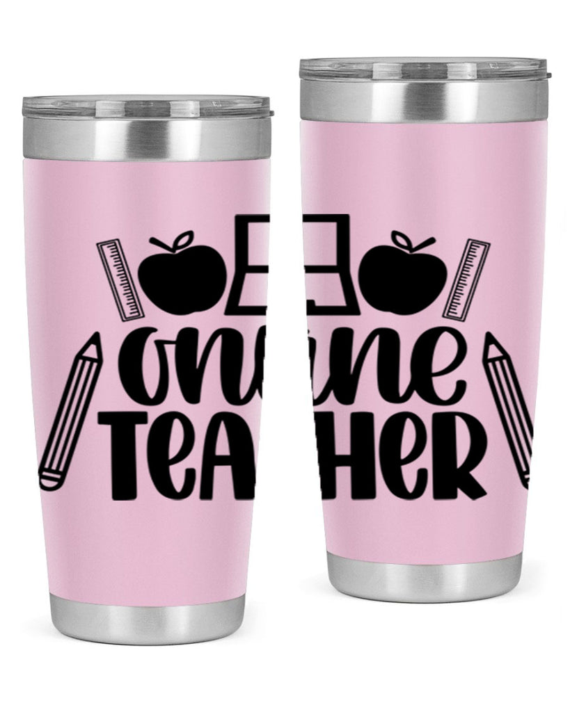 Online Teacher Style 61#- teacher- tumbler