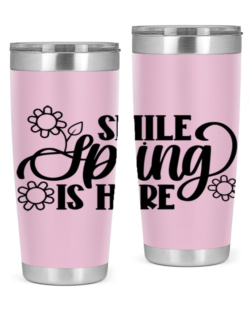 PNG_Smile Spring Is Here395#- spring- Tumbler