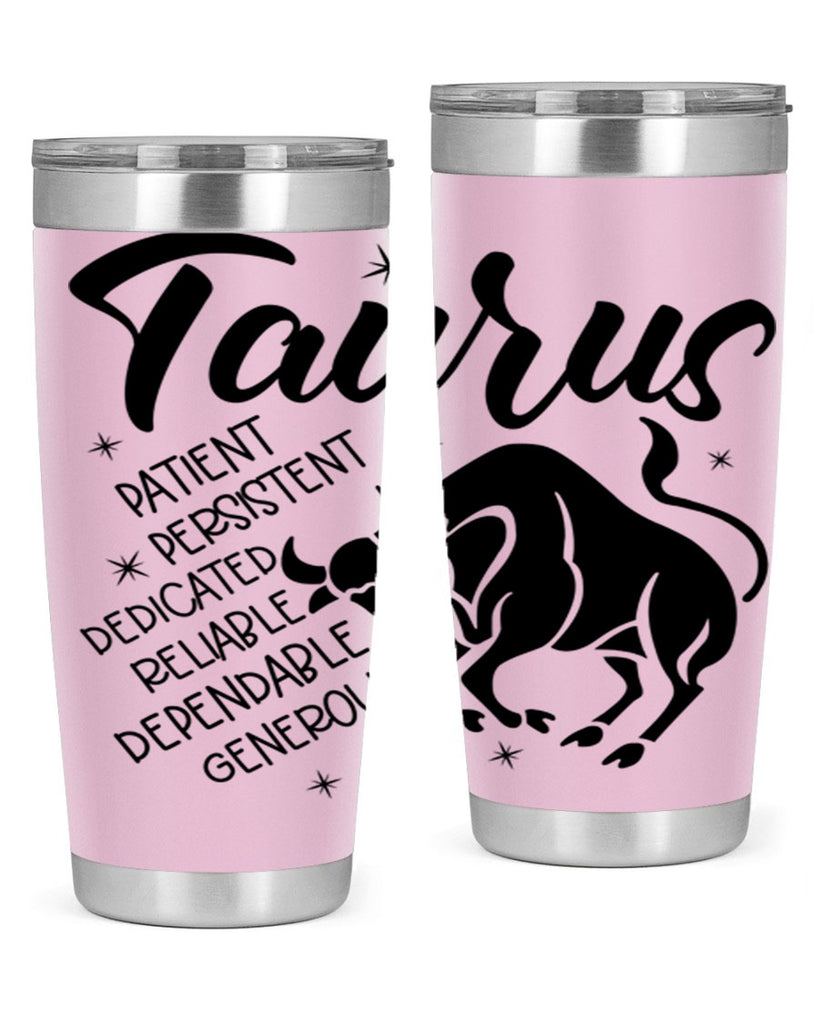 Taurus 492#- zodiac- Tumbler