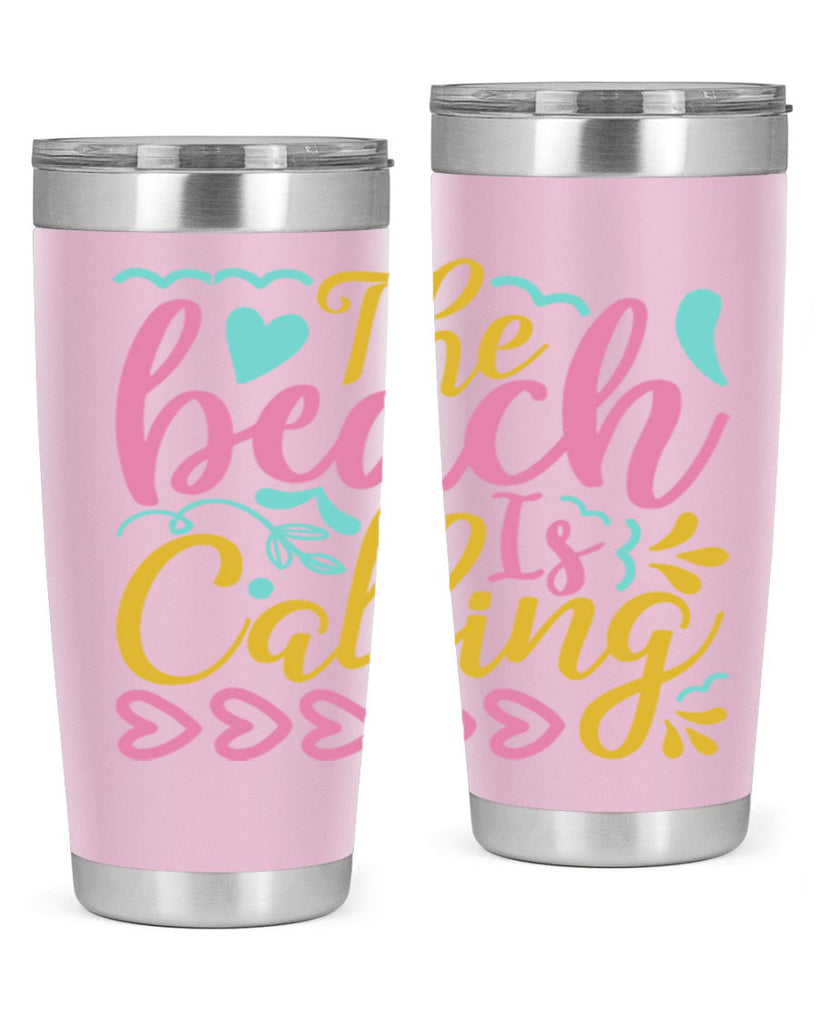 The beach is calling Style 1#- summer- Tumbler