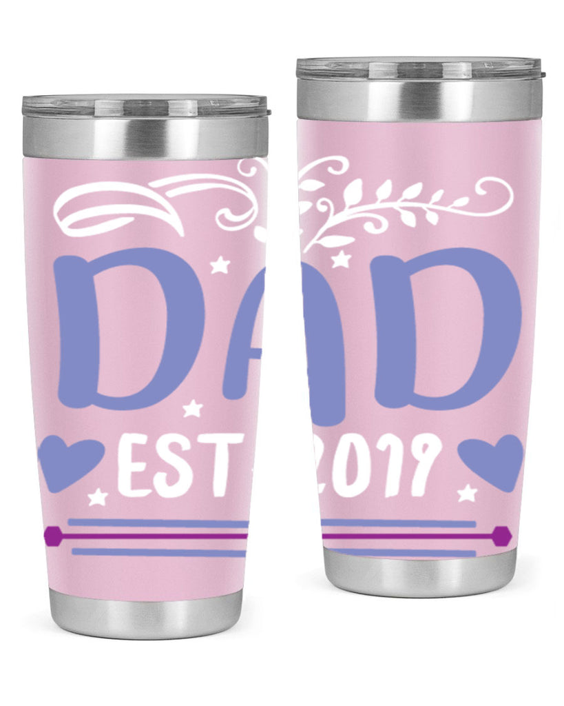 dad est 100#- fathers day- Tumbler