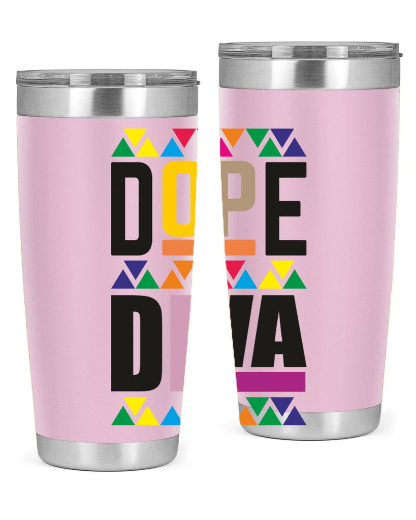 dope diva- black words phrases- Cotton Tank