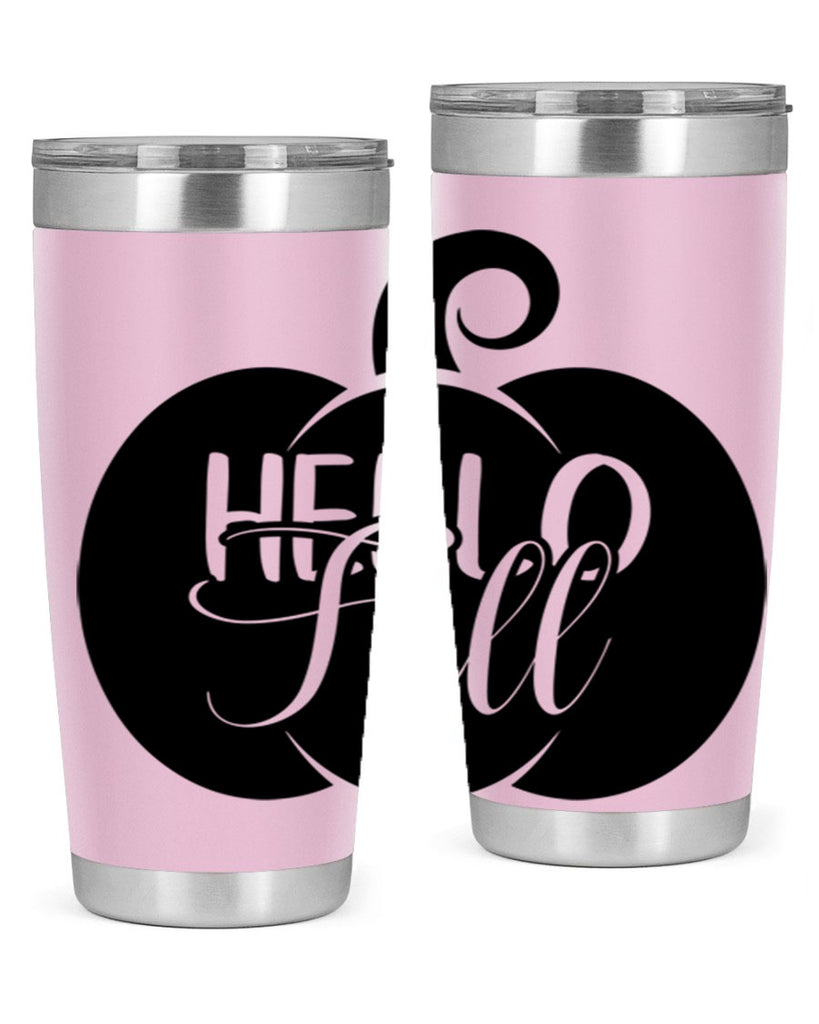 hello fall 275#- fall- Tumbler
