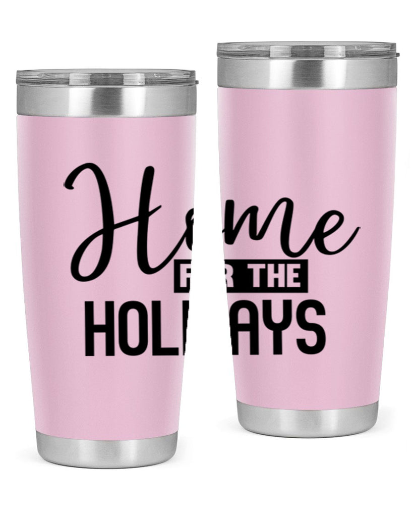 home for the holidays 194#- winter- Tumbler
