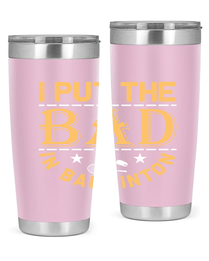 i 1056#- badminton- Tumbler