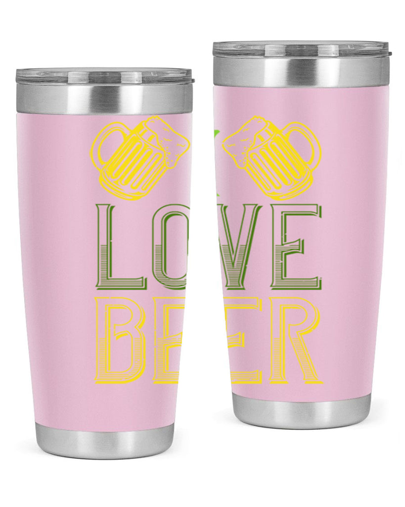 i love beer Style 134#- St Patricks Day- Tumbler