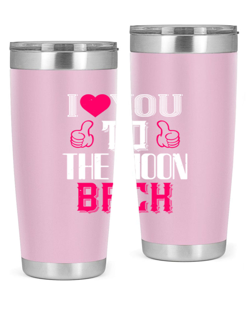 ilove you to the moon beach 49#- valentines day- Tumbler