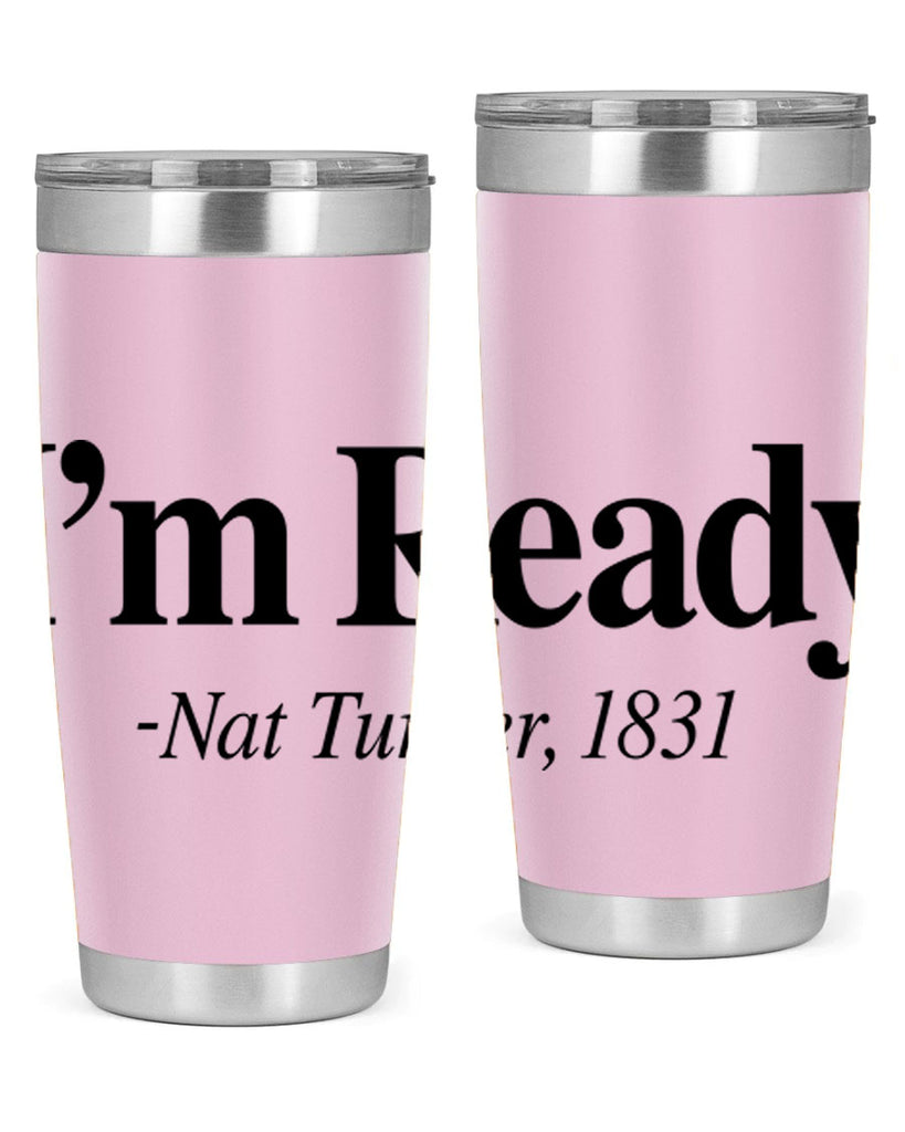 im  ready nat turner 110#- black words phrases- Cotton Tank