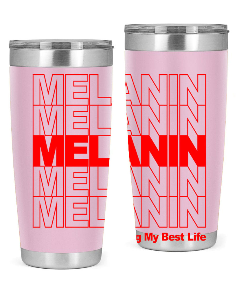 melanin thank you bag 84#- black words phrases- Cotton Tank