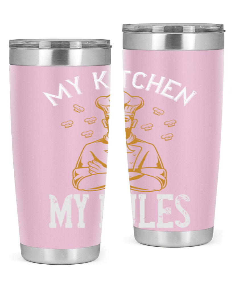 my kitchen my rules 15#- cooking- Tumbler