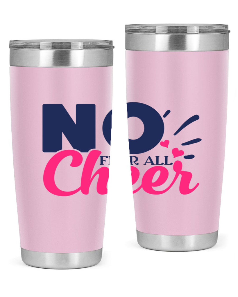 no fear all cheer 1728#- cheer- Tumbler
