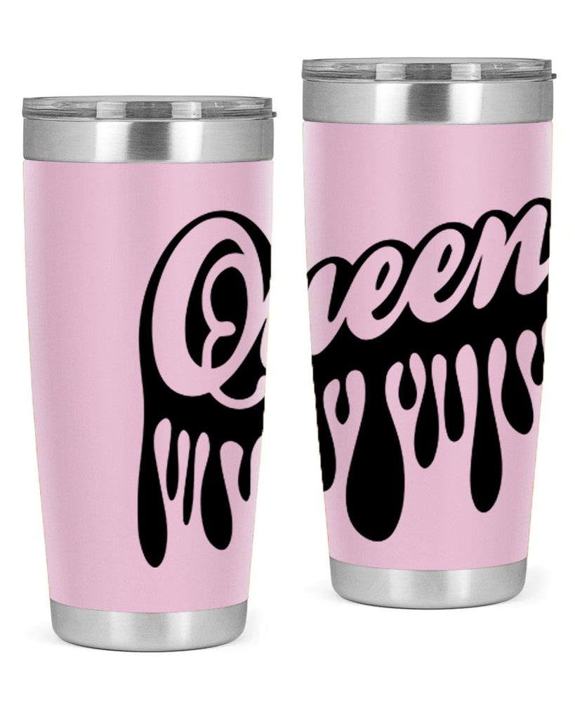 queen- black words phrases- Cotton Tank