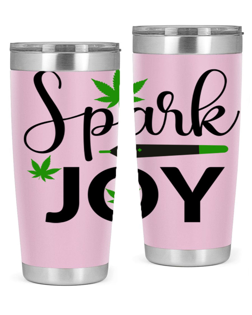 spark joy 250#- marijuana- Tumbler