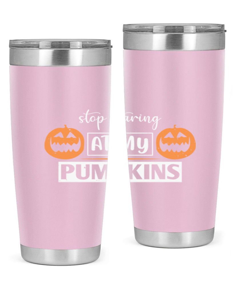 stop staring at my pumpkins 131#- halloween- Tumbler